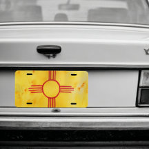 New Mexico State Flag Aquarell Art Handmade