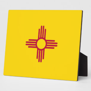 New Mexico State Flag Platte Fotoplatte