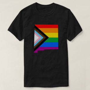 New Mexico State Stolz LGBTQ Fortschrittsstolz T-Shirt