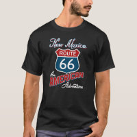 New Mexico T - Shirt Route 66 Vintag Retro Amerika