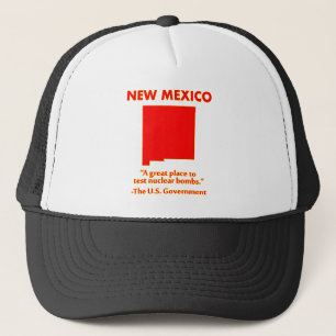 New Mexico - Testen wir Nukleare Bomben hier Truckerkappe