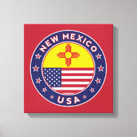New Mexico, USA Staaten, New Mexico Leinwand, Post