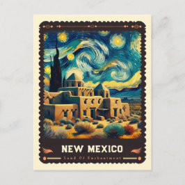 New Mexico | Vincent Van Gogh Inspiriert Postkarte