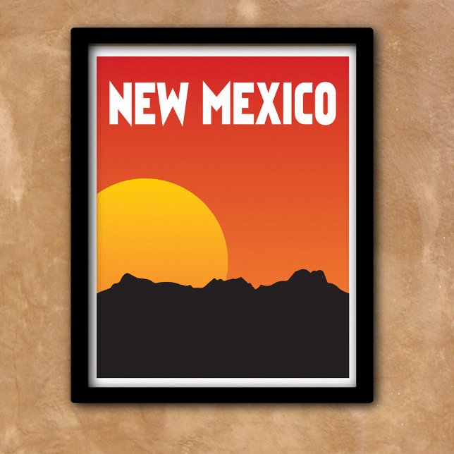 New Mexico Vintage Reiseart Poster (Von Creator hochgeladen)