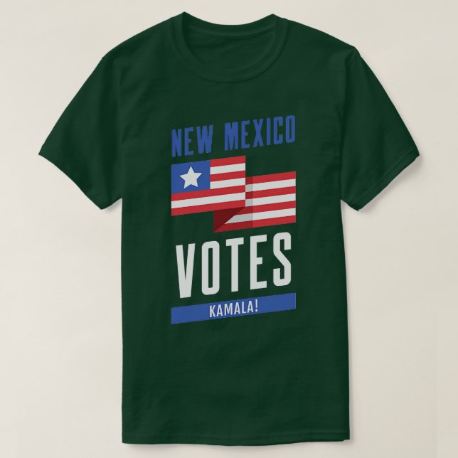 New Mexico Votes Kamala T-Shirt (Design vorne)