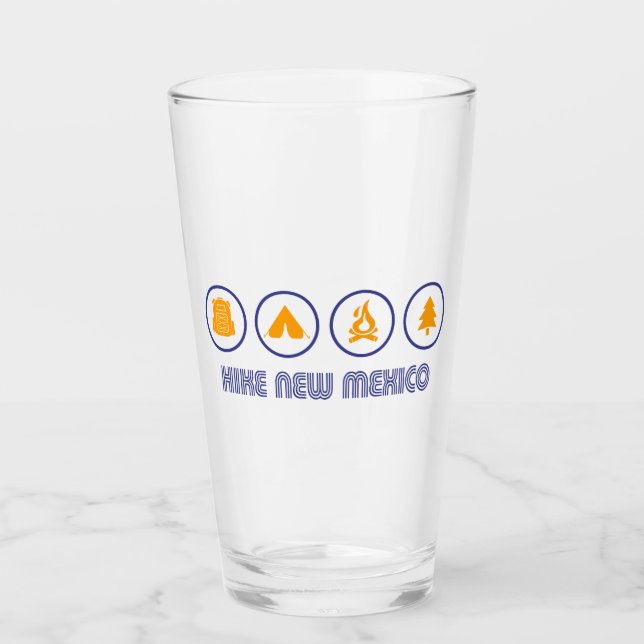 New Mexico wandern Glas (Vorderseite)