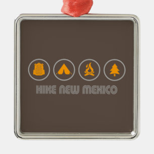 New Mexico wandern Ornament Aus Metall