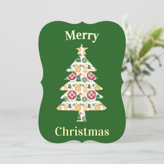 New Mexico Weihnachtsschmuck Zia Red Green Blue (Stehend Vorderseite)