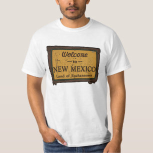 New Mexico willkommen Typ signieren Wert Tee