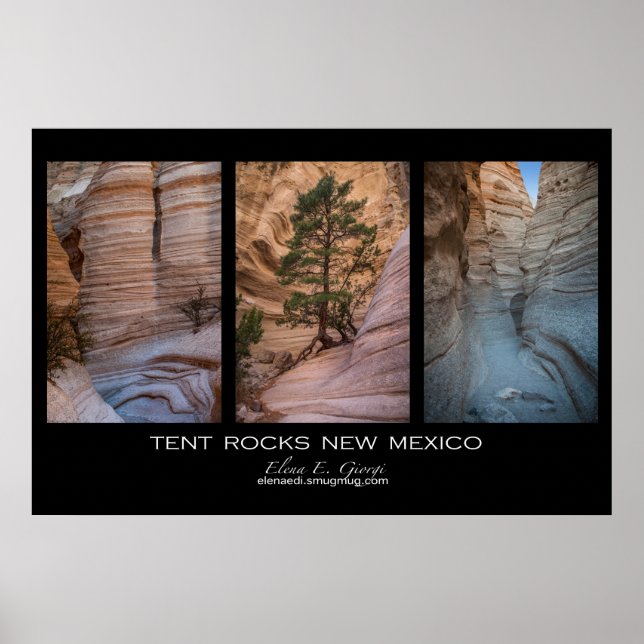 New Mexico Zent Rocks Poster (Vorne)