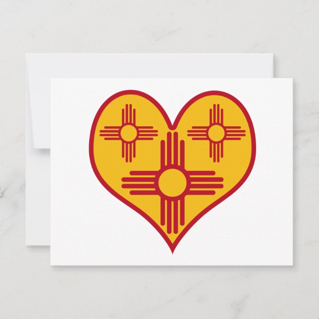 New Mexico Zia Heart (Vorderseite)
