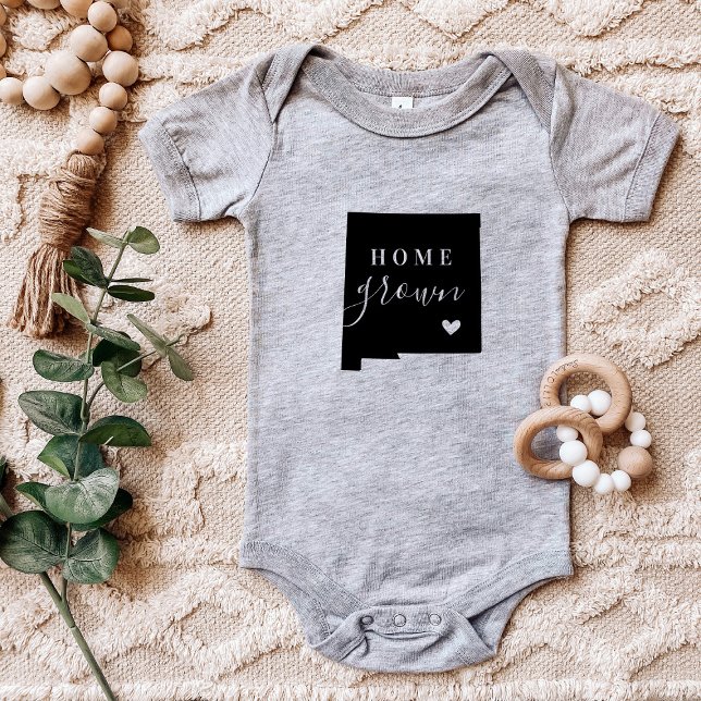 New Mexico Zuhause Grown Staat T-Shirt Baby Strampler (Von Creator hochgeladen)