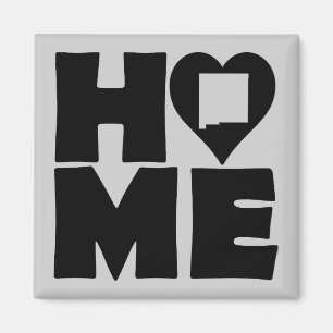 New Mexico Zuhause Heart Staat Kühlschrankmagnet