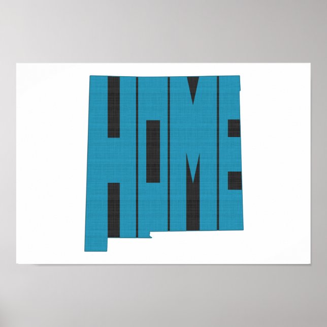 New Mexico Zuhause Staaten Poster (Vorne)