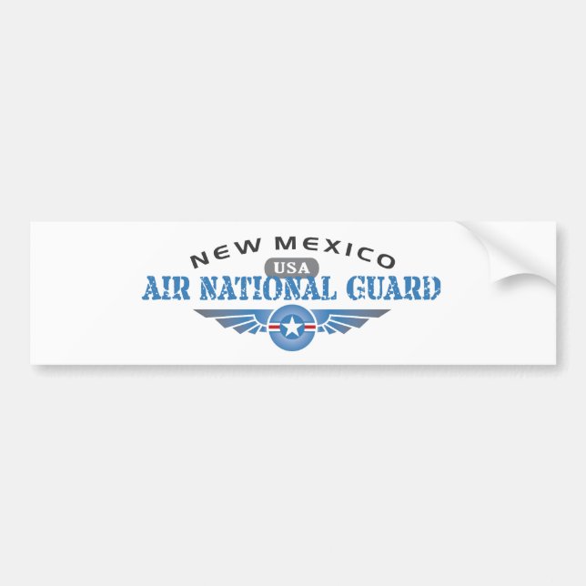 New Mexiko Air National Guard Autoaufkleber (Vorne)