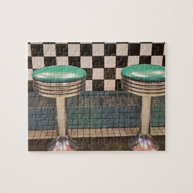 New Mexiko, Albuquerque. Das Restaurant 66 entlang (Horizontal)