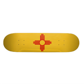 New Mexiko-Flaggen-Skateboard Skateboard