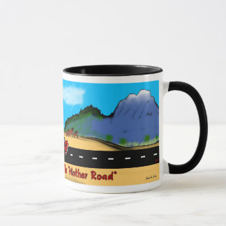 New Mexiko - Panorama des Weg-66 Tasse