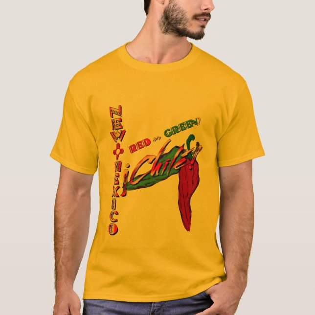 New Mexiko - Rot oder Grün? T-Shirt (Vorderseite)