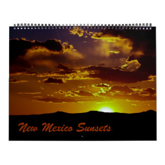 New Mexiko-Sonnenuntergänge Kalender