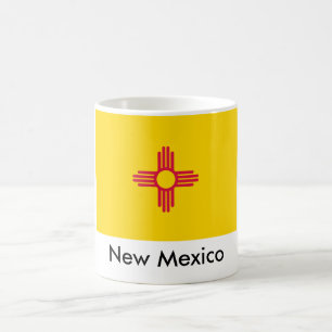 New-Mexiko Staats-Flaggen-Tasse Kaffeetasse