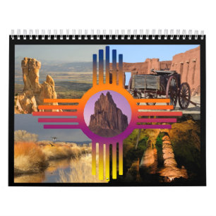 New Mexiko (und Plätze West) Kalender