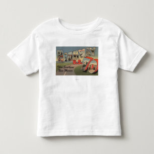 New Mexiko - US-Landstraße 70 - großer Buchstabe Kleinkind T-shirt