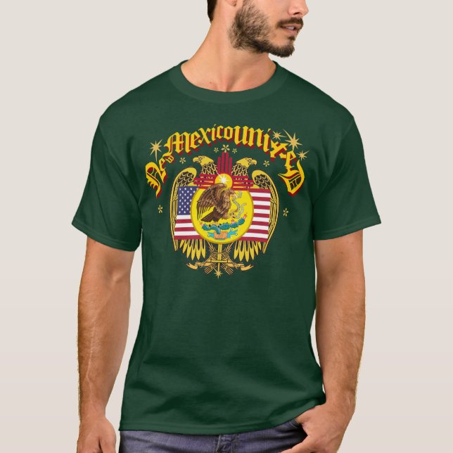 New Mexiko vereinigt T-Shirt (Vorderseite)