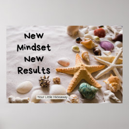 "New Mindset" Positive Quotes "Poster" Poster
