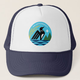 New Minnesota Staat Siegel Truckerkappe