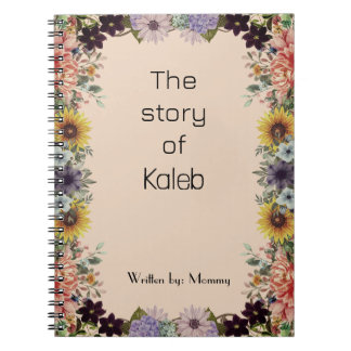 New Mommy's Journal Custom Personalized Spiral Notizblock