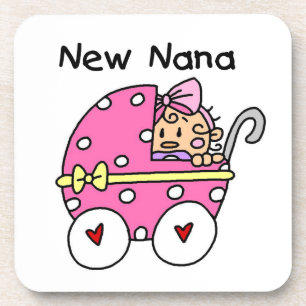 New Nana Baby in Carriage Gips Untersetzer
