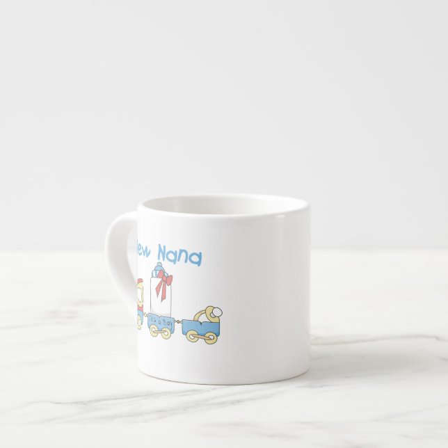 New Nana - Geschenke für Züge Espressotasse (Vorderseite Links)