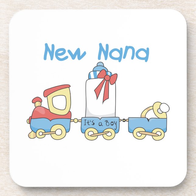 New Nana - Geschenke für Züge Getränkeuntersetzer (Vorderseite)