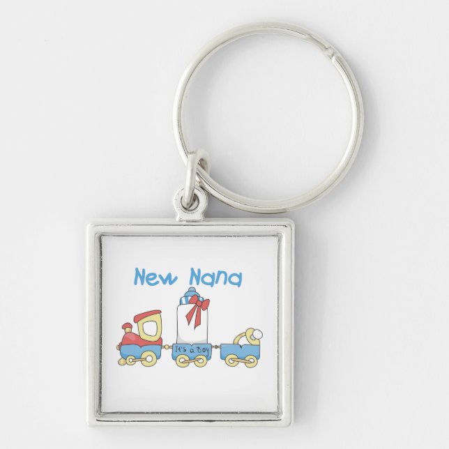 New Nana - Geschenke für Züge Schlüsselanhänger (Vorne)
