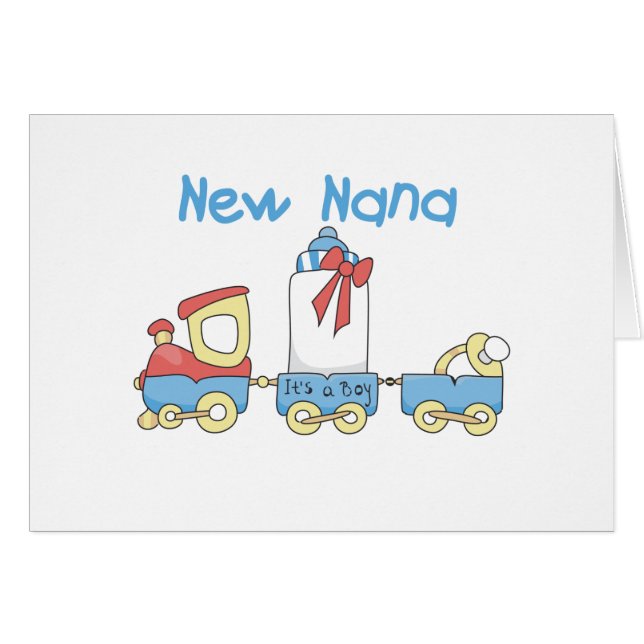 New Nana - Train Tshirts et cadeaux (Devant horizontal)
