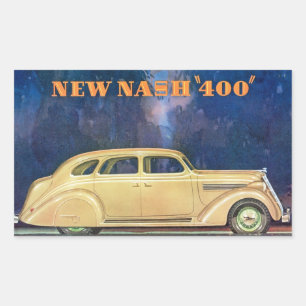 New Nash "400" Rechteckiger Aufkleber