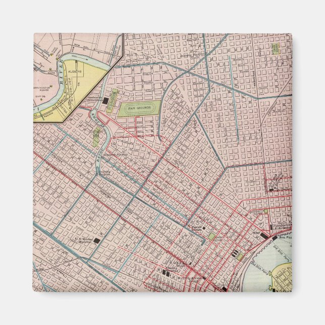 New Orleans 2 Magnet (Vorne)