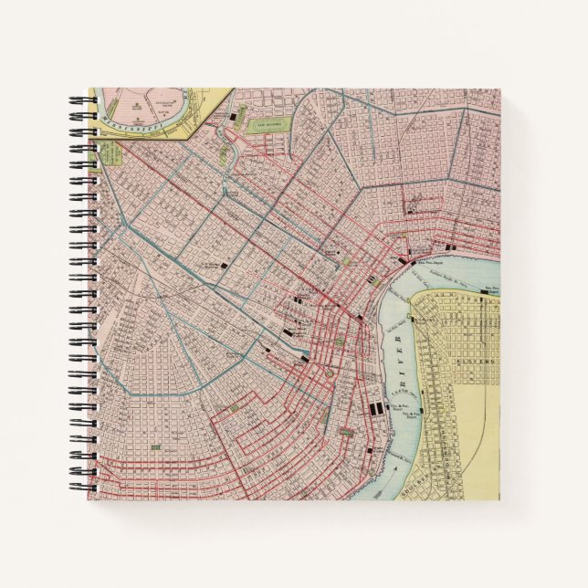 New Orleans 2 Notizbuch (Vorderseite)