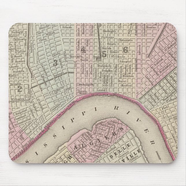 New Orleans 3 Mousepad (Vorne)