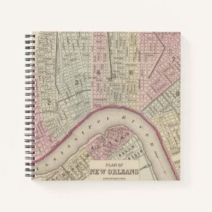 New Orleans 3 Notizbuch