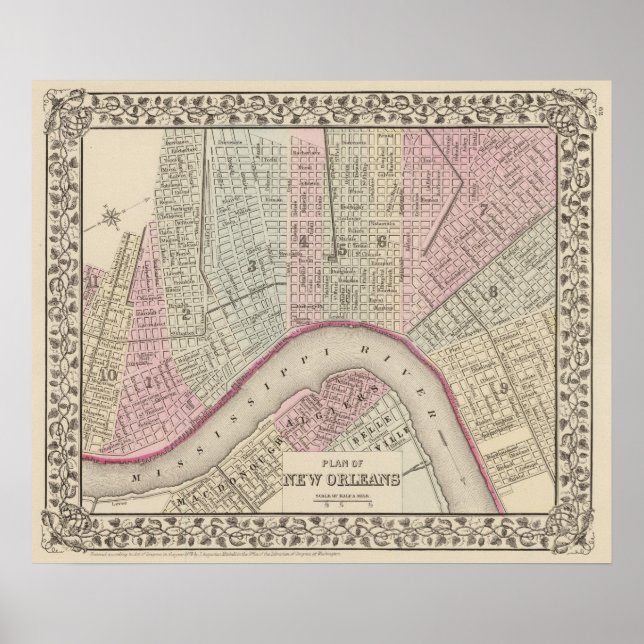 New Orleans 4 Poster (Vorne)