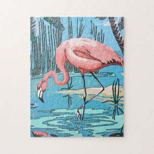 New Orleans Art Flamingo