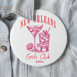New Orleans Bacheloretgirls club Button