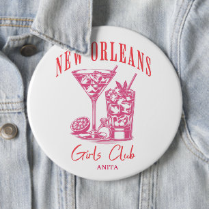 New Orleans Bacheloretgirls club Button