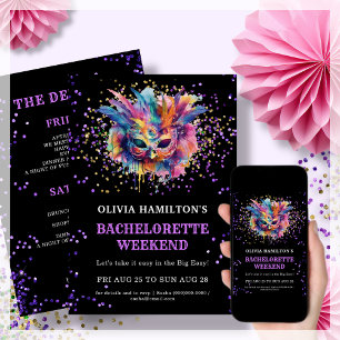 New Orleans   Bachelorette Itinerary Weekend Einladung