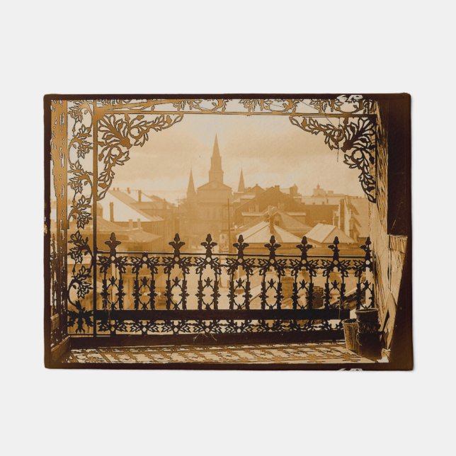 New Orleans Balcony Fußmatte (Vorderseite)