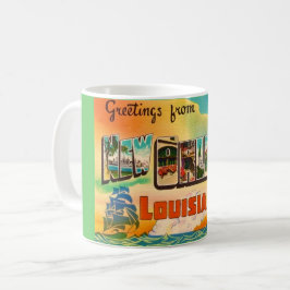 New Orleans Begrüßung Kaffeetasse