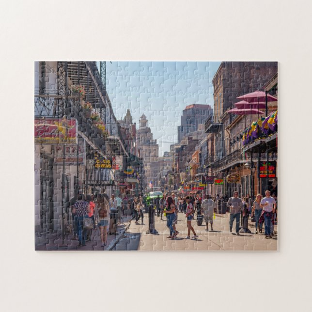 New Orleans Bourbon Street French Quarter  (Horizontal)