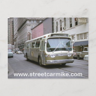 New Orleans Bus 1 Postkarte